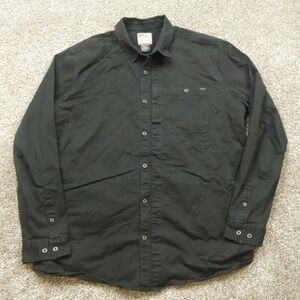 5.11 Tactical shirt Mens 2XL Extra Large Button Up Long Sleeve Shirt Black‎